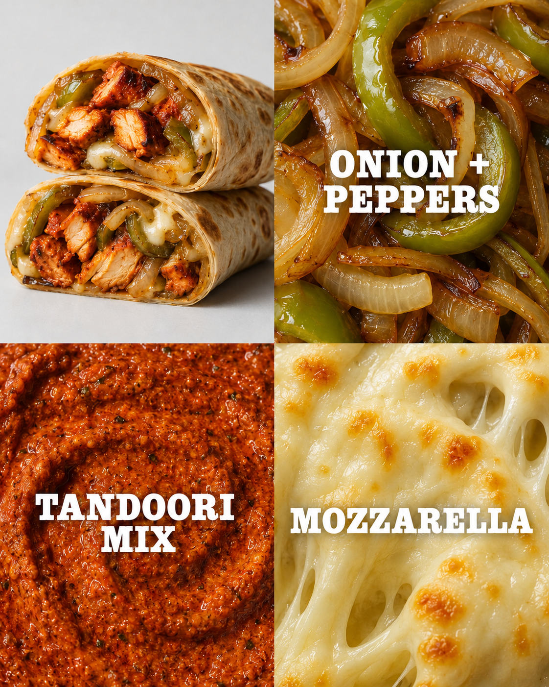 Tandoori Chicken Wrap Bundle (NO BEANS NO RICE)